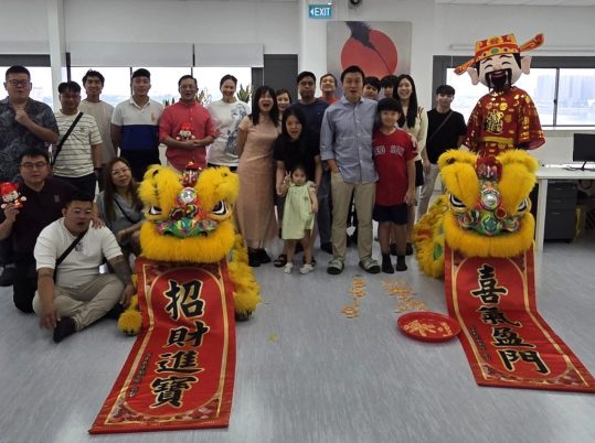 Roaring into Success: Global TechSolutions’ Lunar New Year Celebration!
